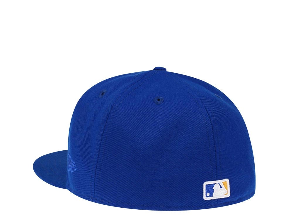 New Era Milwaukee Brewers Royal Blue Gray Edition 59Fifty Fitted Gorra