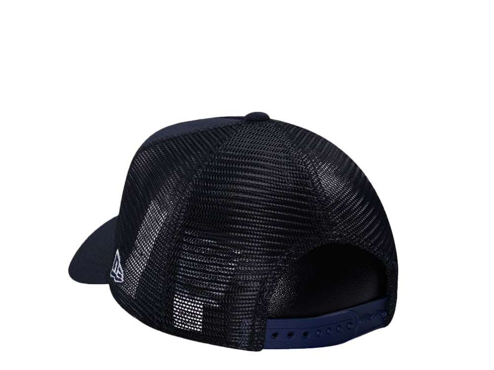New Era Boston Red Sox Navy Trucker A Frame 9Forty Snapback Gorra