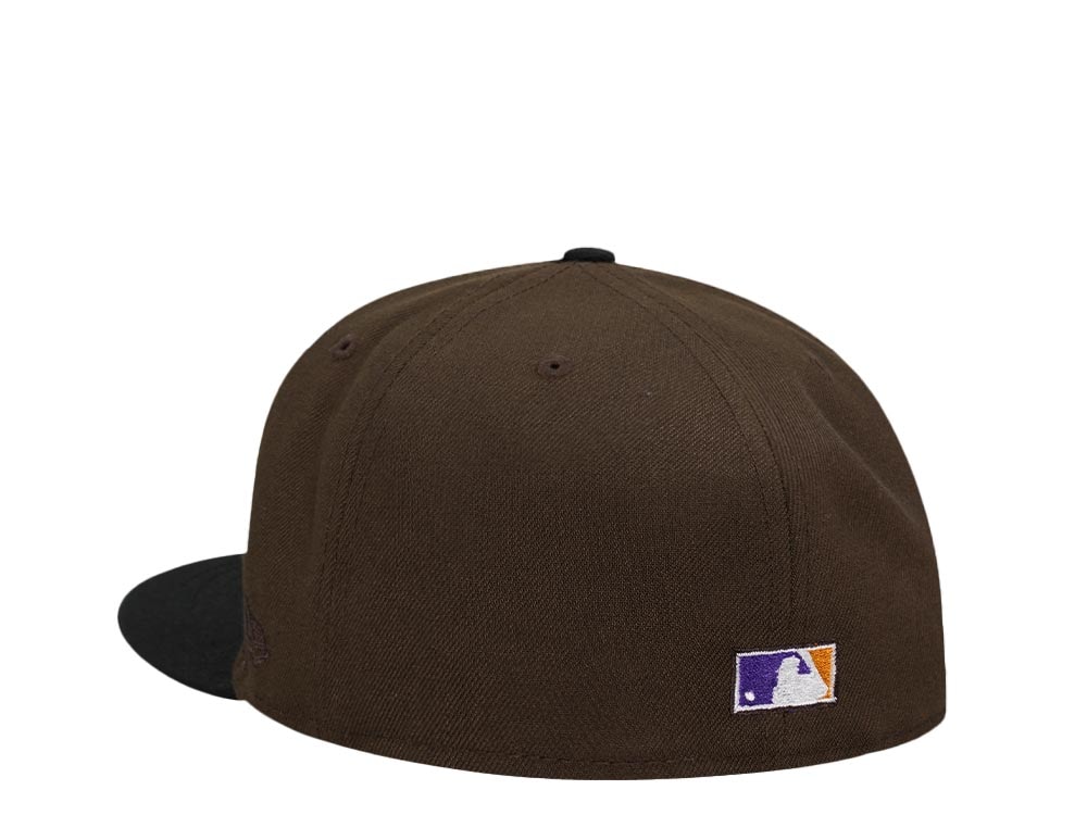 New Era Colorado Rockies Coors Field 1995 Chocolate Two Tone Prime Edition 59Fifty Fitted Gorra