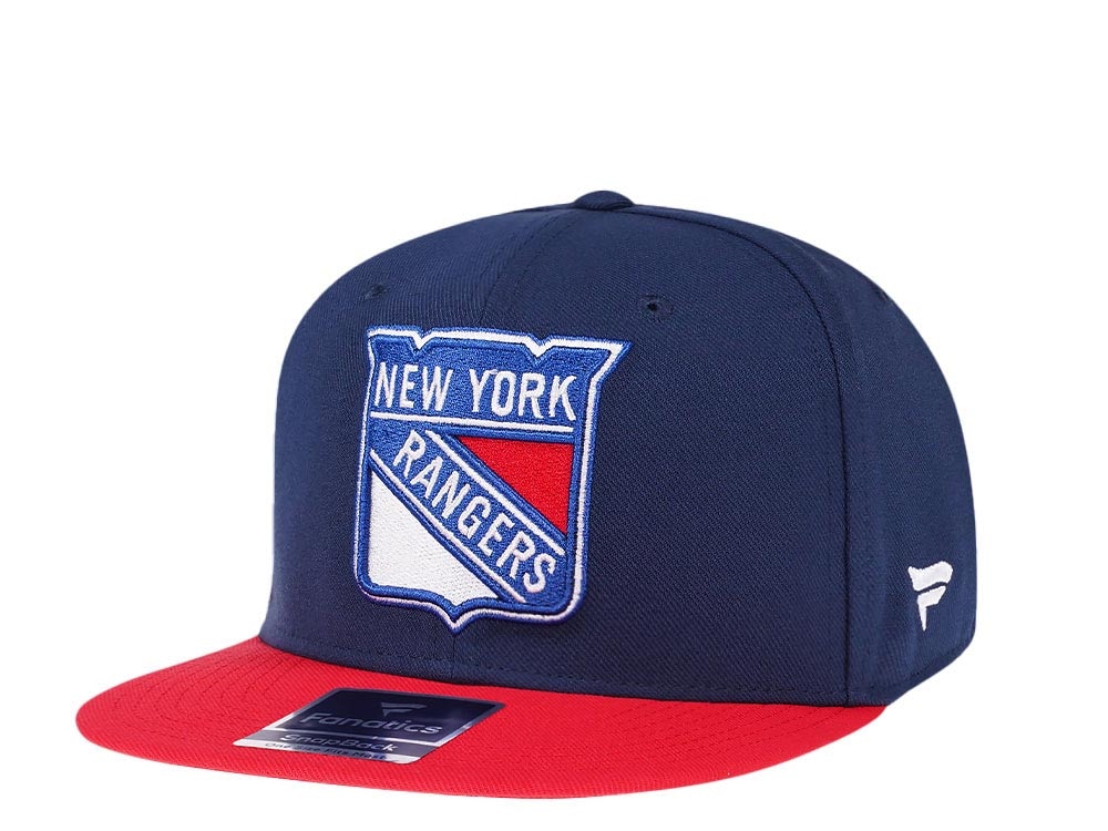 Fanatics New York Rangers Primary Logo Core Snapback Gorra