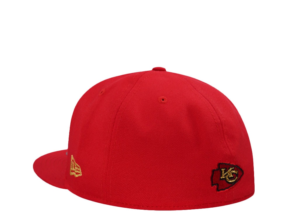 New Era Kansas City Chiefs 50th Anniversary Red Prime Edition 59Fifty Fitted Gorra