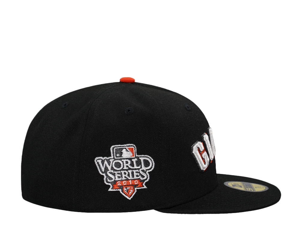 New Era San Francisco Giants World Series 2010 Black Throwback Edition 59Fifty Fitted Gorra