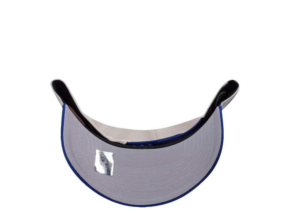New Era Edmonton Oilers Inaugural Season 1979 Chrome Two Tone Edition 9Forty A Frame Snapback Gorra