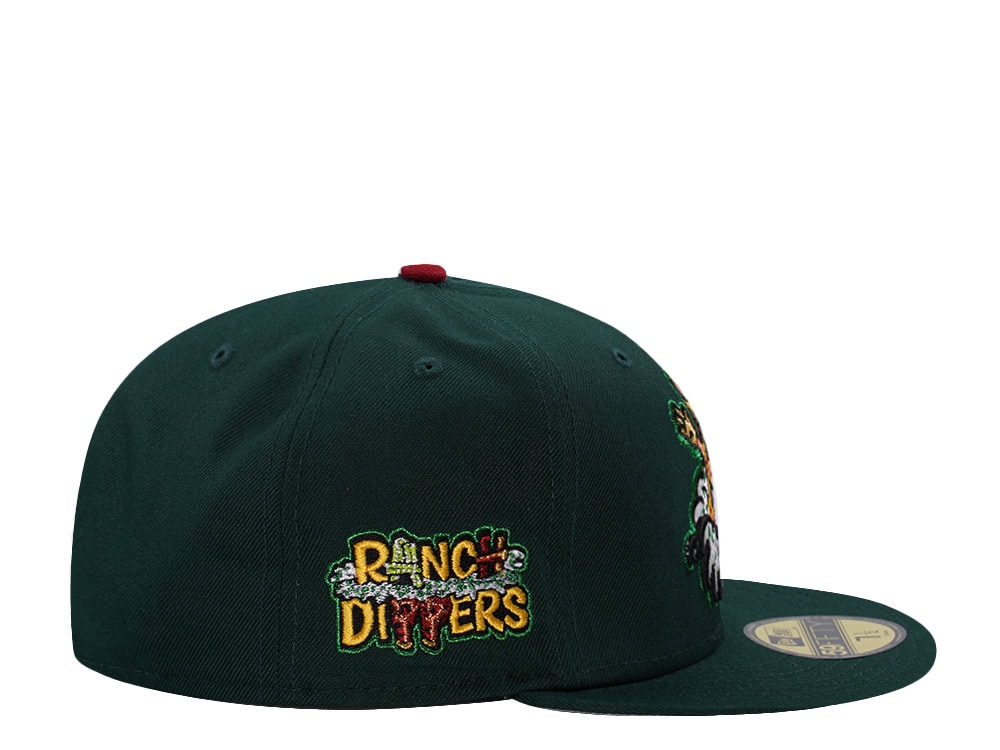 New Era Tulsa Drillers Dark Green Prime Edition 59Fifty Fitted Gorra