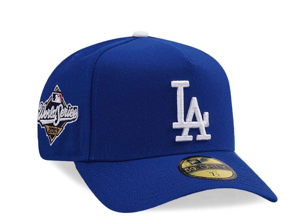 New Era Los Angeles Dodgers World Series 2025 Royal Blue Prime Edition 59Forty A Frame Fitted Gorra