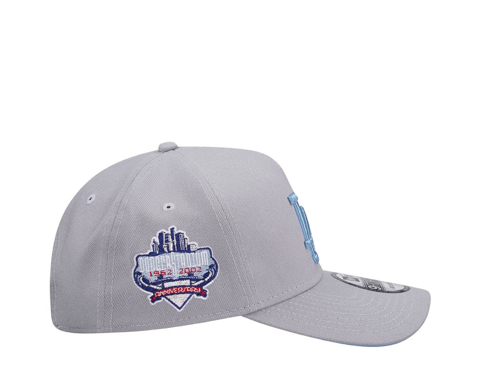 New Era Los Angeles Dodgers 40th Anniversary Gray Edition 9Forty A Frame Snapback Gorra