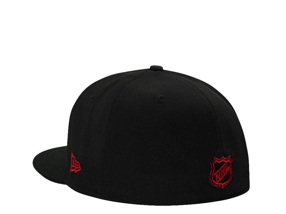 New Era New York Rangers 85th Anniversary Black Prime Edition 59Fifty Fitted Gorra