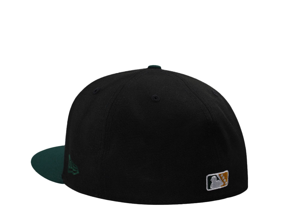 New Era New Hampshire Fisher Cats Gatos Feroces Black Two Tone Edition 59Fifty Fitted Gorra