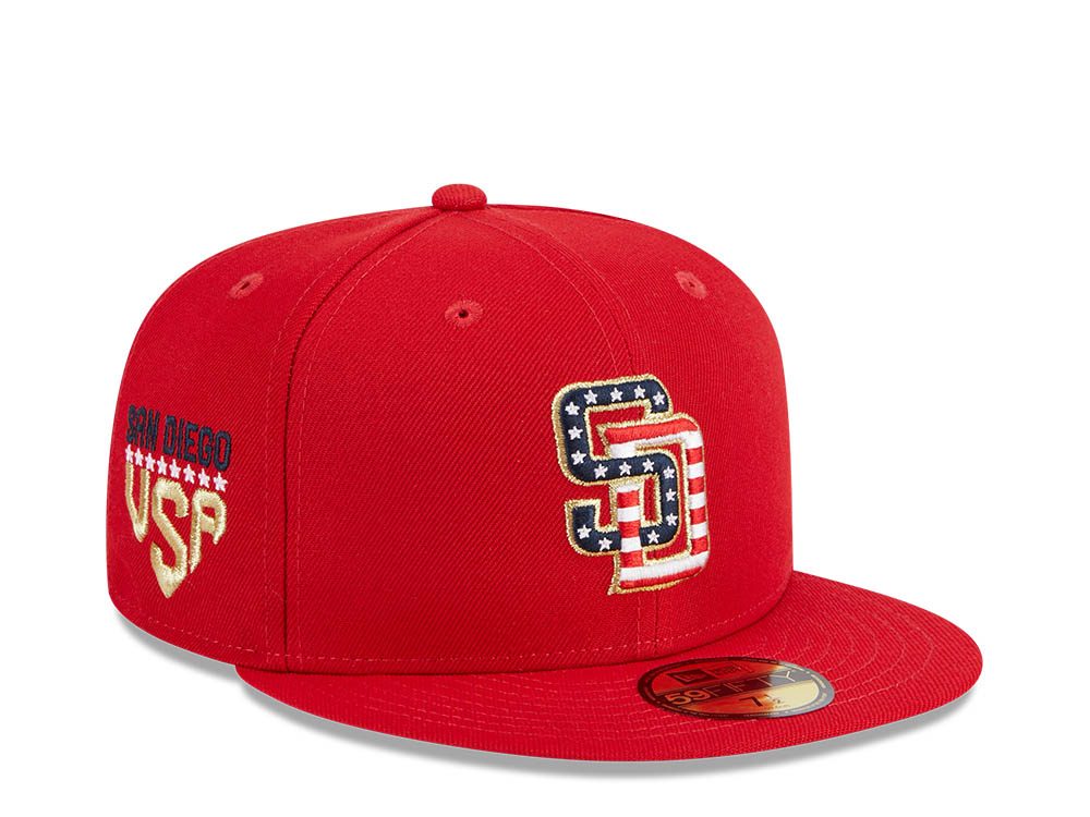 New Era San Diego Padres 4th of July 23 59Fifty Fitted Gorra