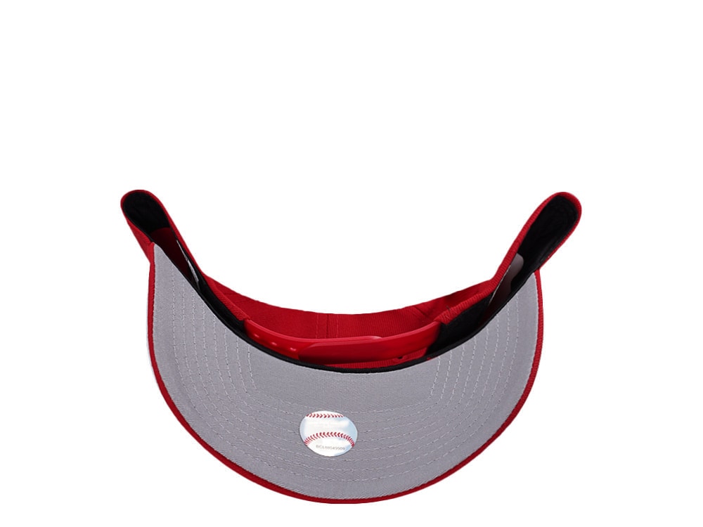 New Era Chicago Cubs Be Alert Scarlet Prime Edition 9Forty A Frame Snapback Gorra