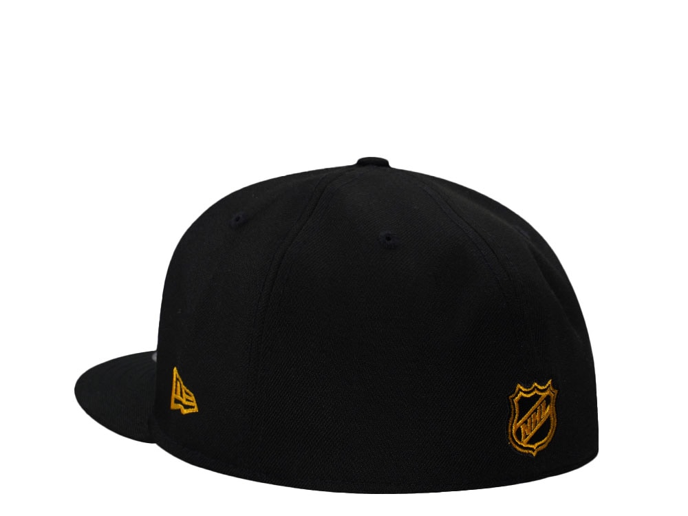 New Era Pittsburgh Penguins 50th Anniversary Black Prime Edition 59Fifty Fitted Gorra