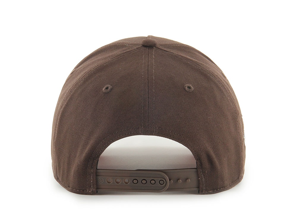 47Brand Atlanta Braves Brown World Series Edition MVP Snapback Gorra