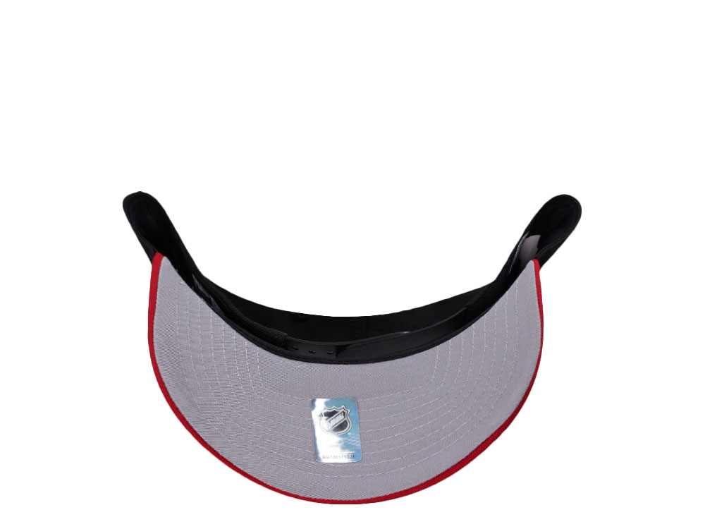 New Era Chicago Blackhawks Winter Classic Wrigley Field Black Two Tone Edition 9Forty A Frame Snapback Gorra