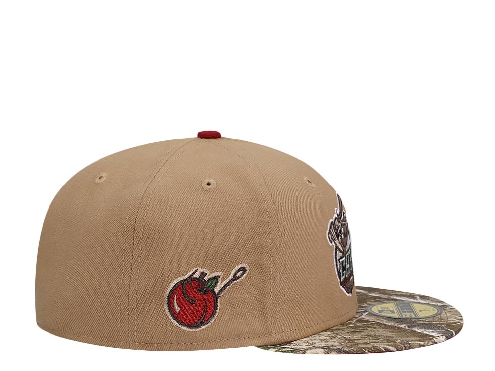 New Era Columbus Catfish Real Tree Prime Two Tone Edition 59Fifty Fitted Gorra