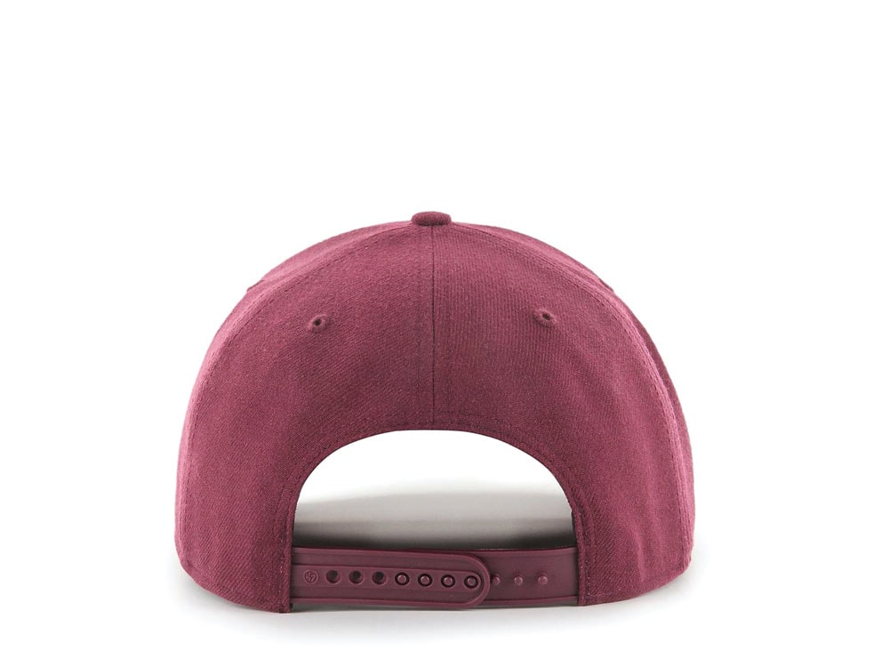 47Brand New York Yankees Cold Zone Classic DP Maroon Snapback Gorra