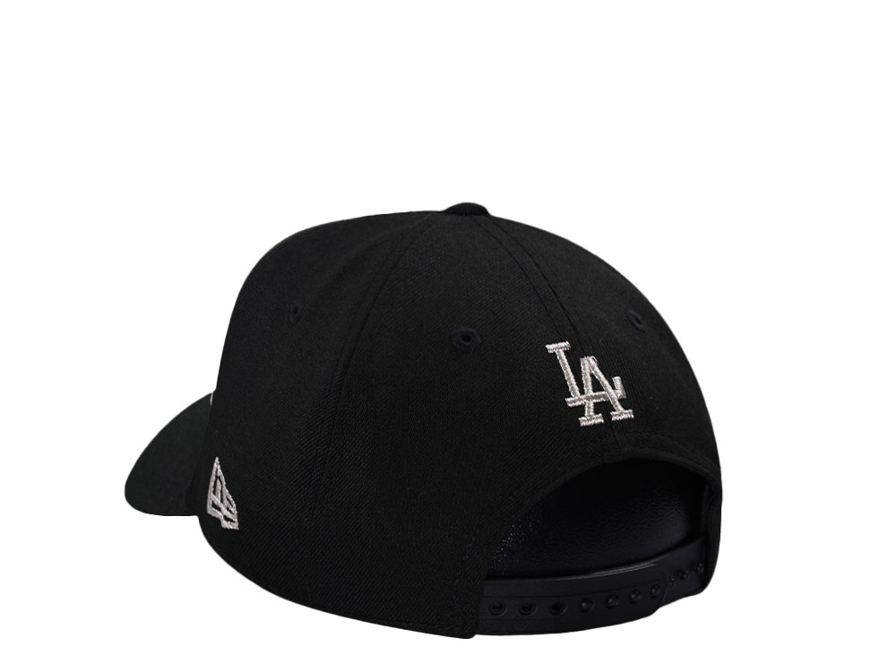 New Era Los Angeles Dodgers Ohtani Silver Black Prime Edition 9Forty A Frame Snapback Gorra