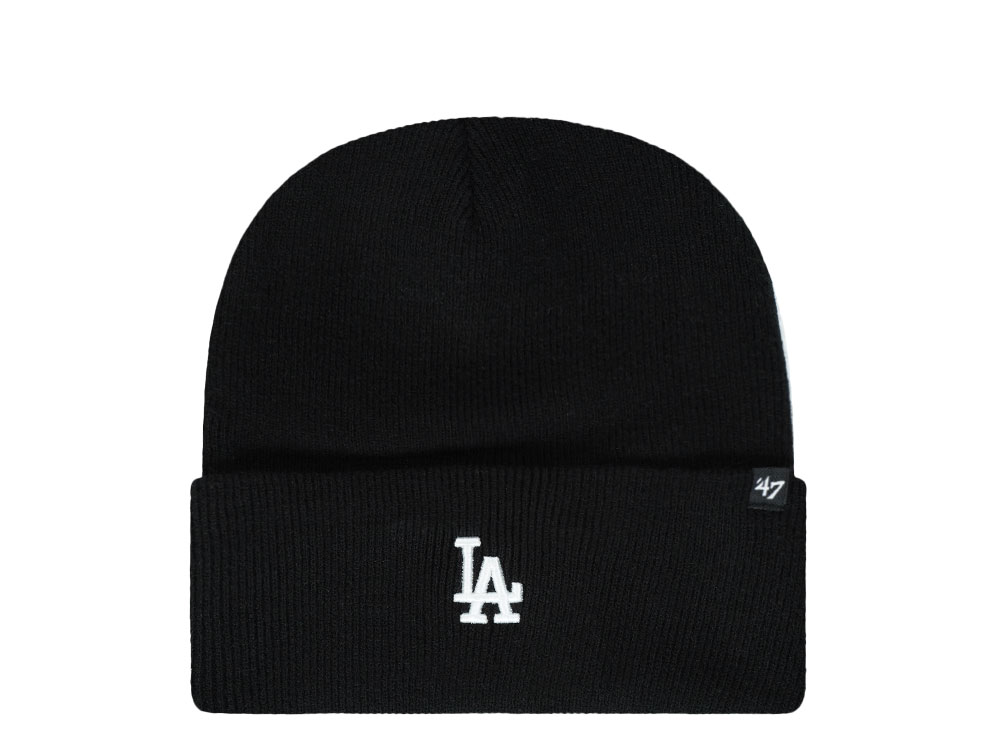 47Brand Los Angeles Dodgers Black Base Runner Gorro
