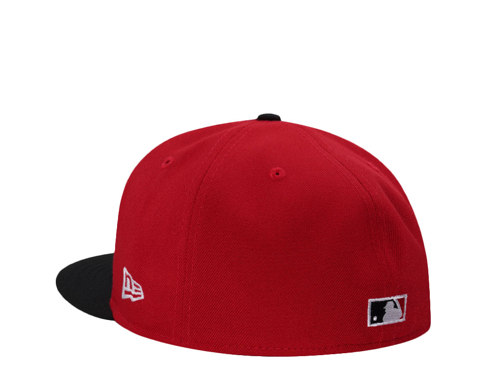 New Era New York Yankees World Series Champions 2000 Script Red Prime Edition 59Fifty Fitted Gorra