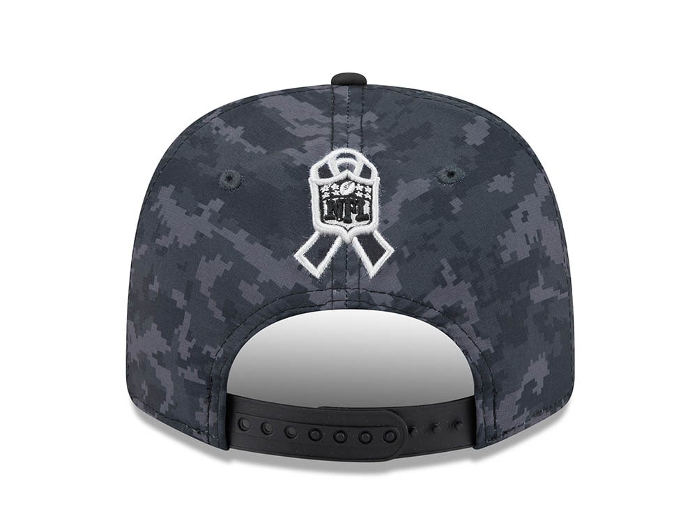 New Era Baltimore Ravens NFL Salute to Service 2026 Digi Camo Black 9Seventy Stretch Snapback Gorra