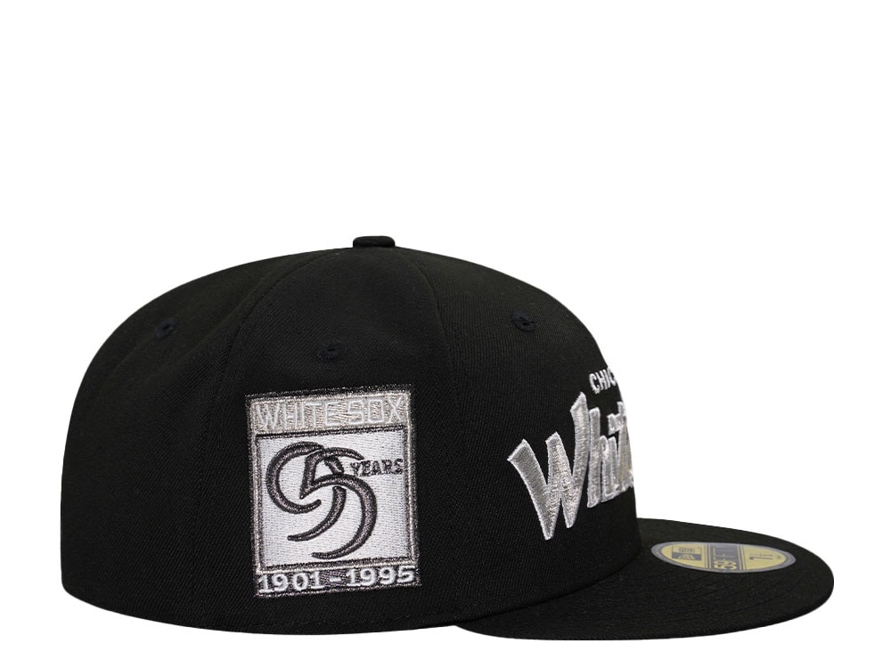 New Era Chicago White Sox 95 Years Script Edition 59Fifty Fitted Gorra