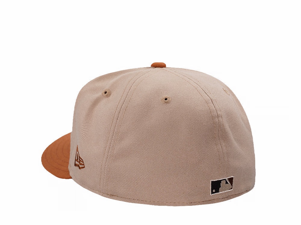 New Era Boston Red Sox All Star Game 1999 Pumpkin Spice Edition Pre Curved 59Fifty Fitted Gorra
