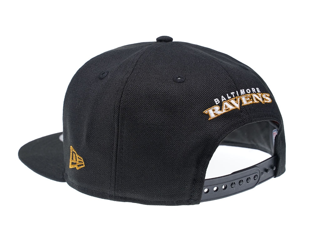 New Era Baltimore Ravens Black and Gold Edition 9Fifty Snapback Gorra