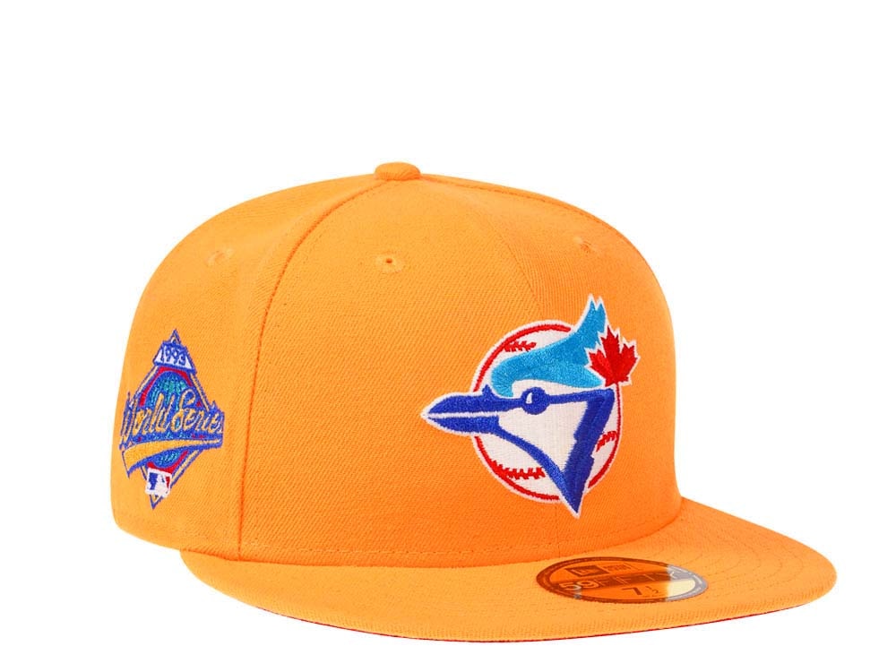 New Era Toronto Blue Jays World Series 1993 Flash Orange Glow Edition 59Fifty Fitted Gorra