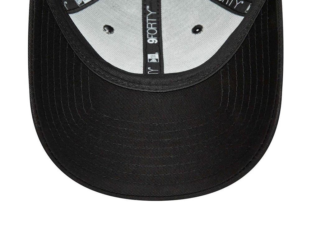 New Era Half Time Black 9Forty Strapback Gorra