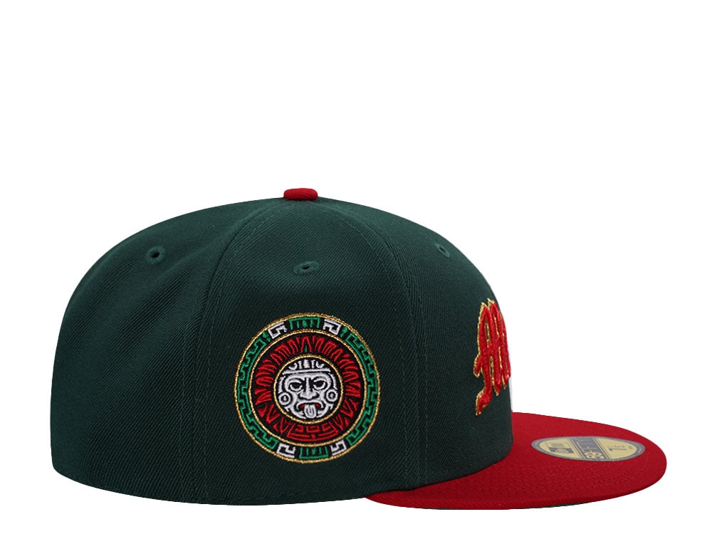 New Era Mexico Dark Green Two Tone Edition 59Fifty Fitted Gorra