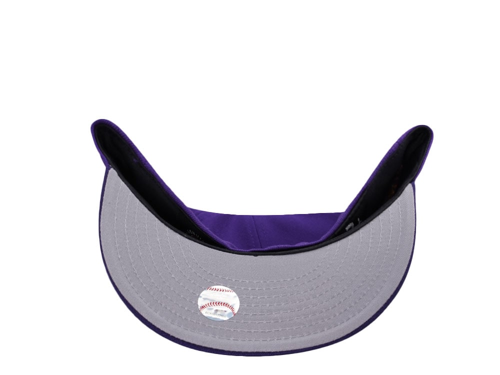 New Era Los Angeles Dodgers 40th Anniversary Purple Two Tone Edition 59Fifty Fitted Gorra