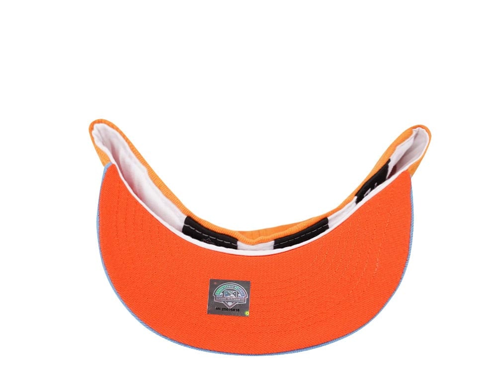 New Era Buffalo Bisons 25th Anniversary Iced Orange Prime Edition 59Fifty Fitted Gorra