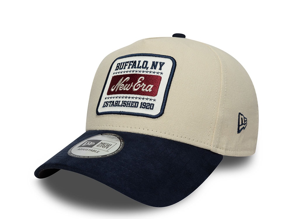 New Era Patch Suede Visor Edition 9Forty A Frame Strapback Gorra