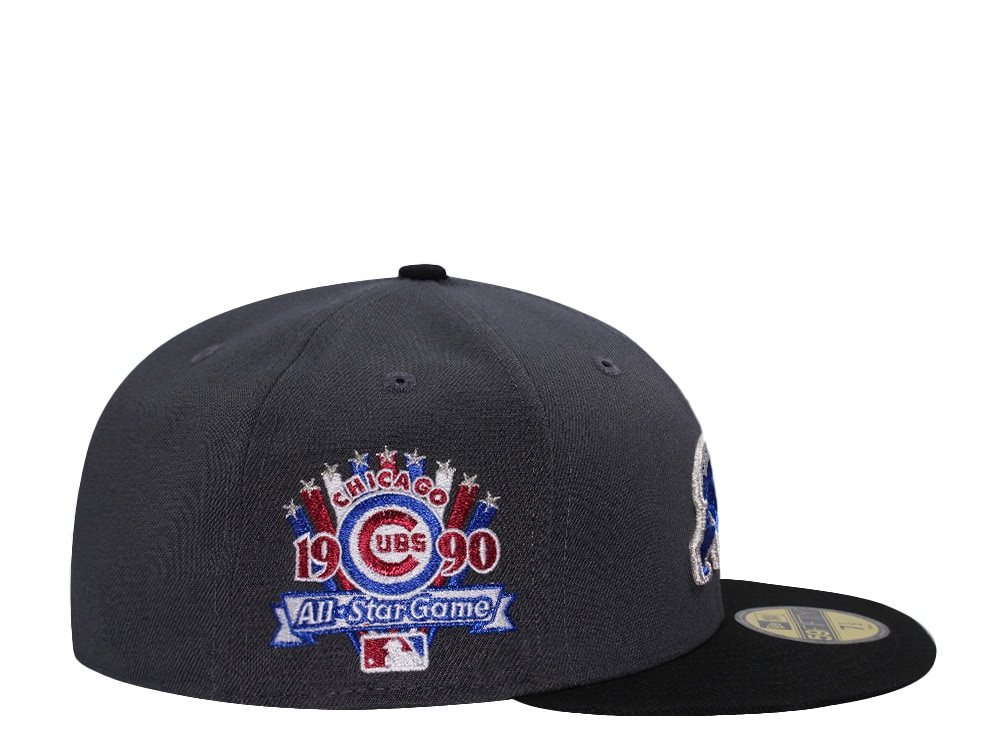 New Era Chicago Cubs All Star Game 1990 Metallic Two Tone Edition 59Fifty Fitted Gorra