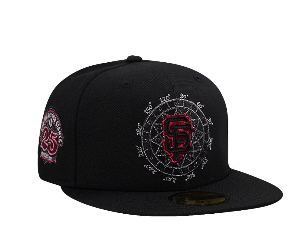 New Era San Francisco Giants 25th Anniversary Black Prime Horror Edition 59Fifty Fitted Gorra