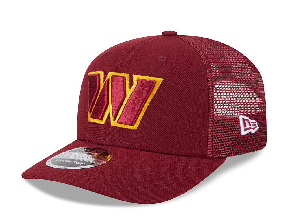 New Era Washington Commanders Maroon Edition 9Seventy Trucker Snapback Gorra