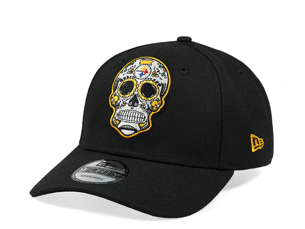 New Era Pittsburgh Steelers Skull Edition 9Forty Snapback Gorra