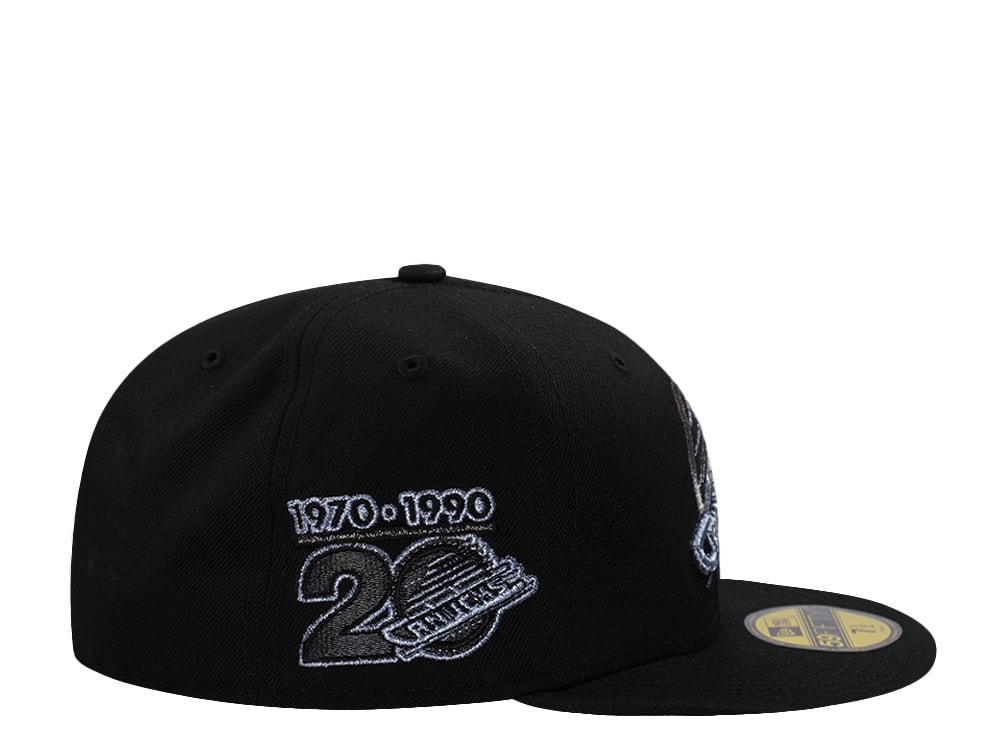 New Era Vancouver Canucks 20th Anniversary Black Prime Edition 59Fifty Fitted Gorra