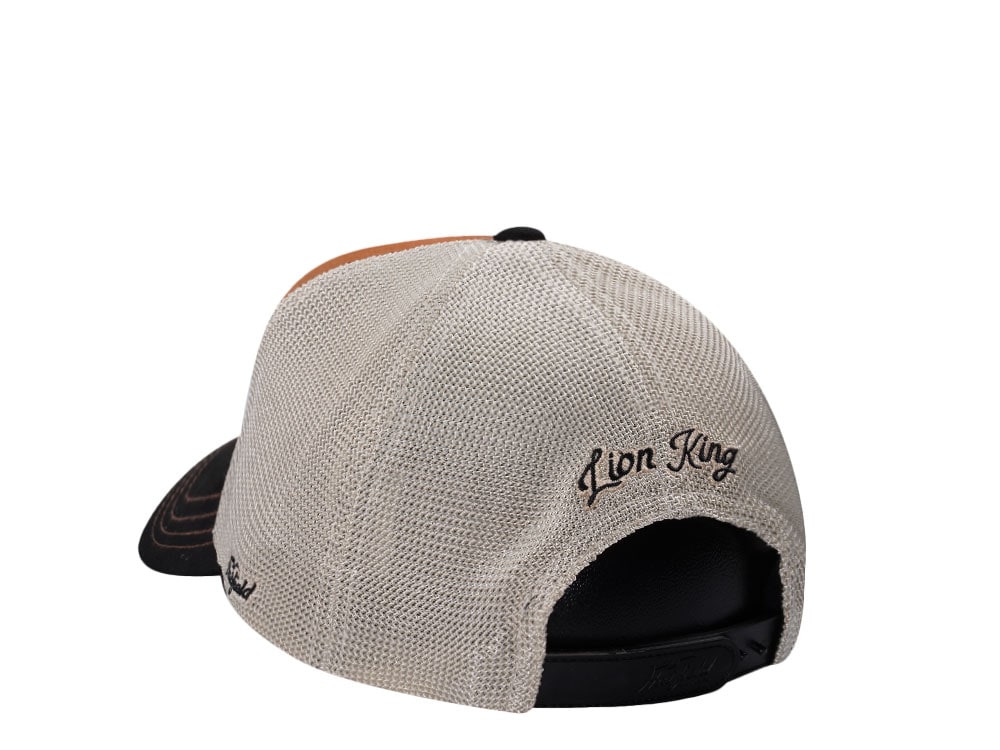 Hatfield Lion Brown Black Trucker Snapback Gorra