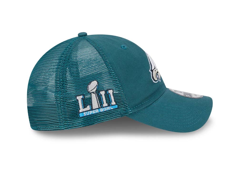 New Era Philadelphia Eagles Super Bowl LIII Trucker Edition 9Twenty Snapback Gorra