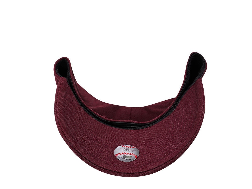 New Era Boston Red Sox Maroon Edition 39Thirty Stretch Gorra