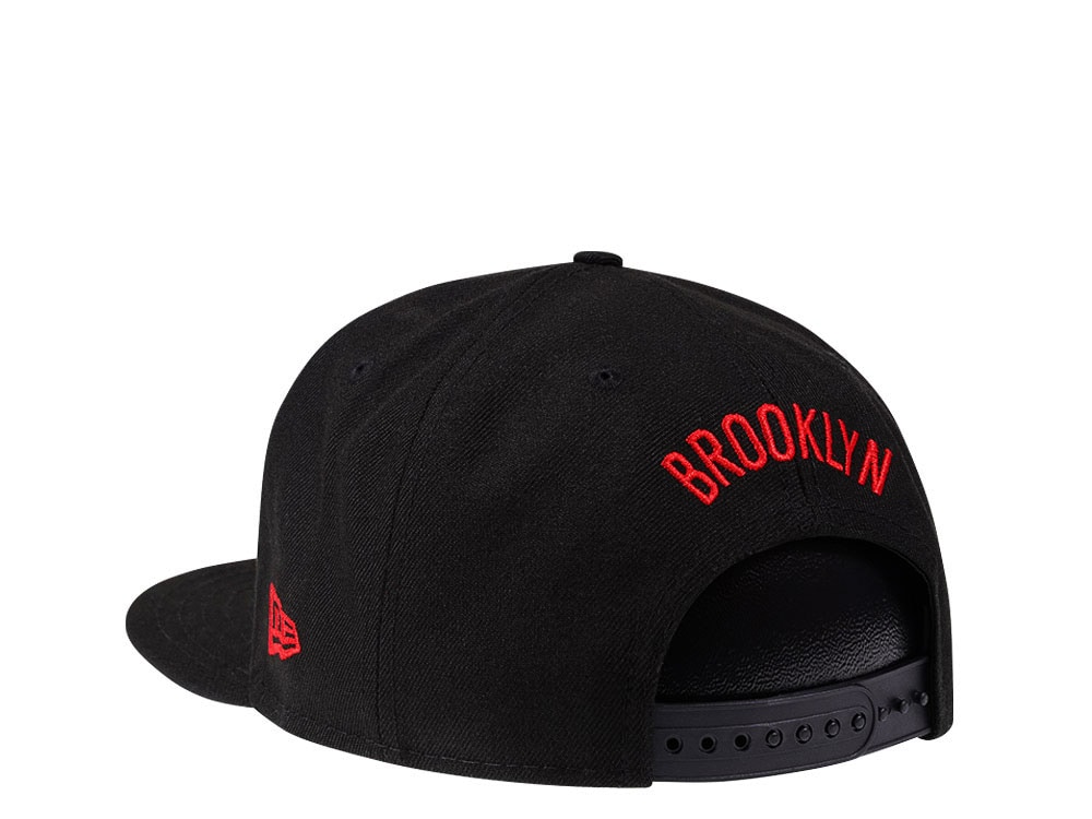 New Era Brooklyn Nets Red Infusion Edition 9Fifty Snapback Gorra