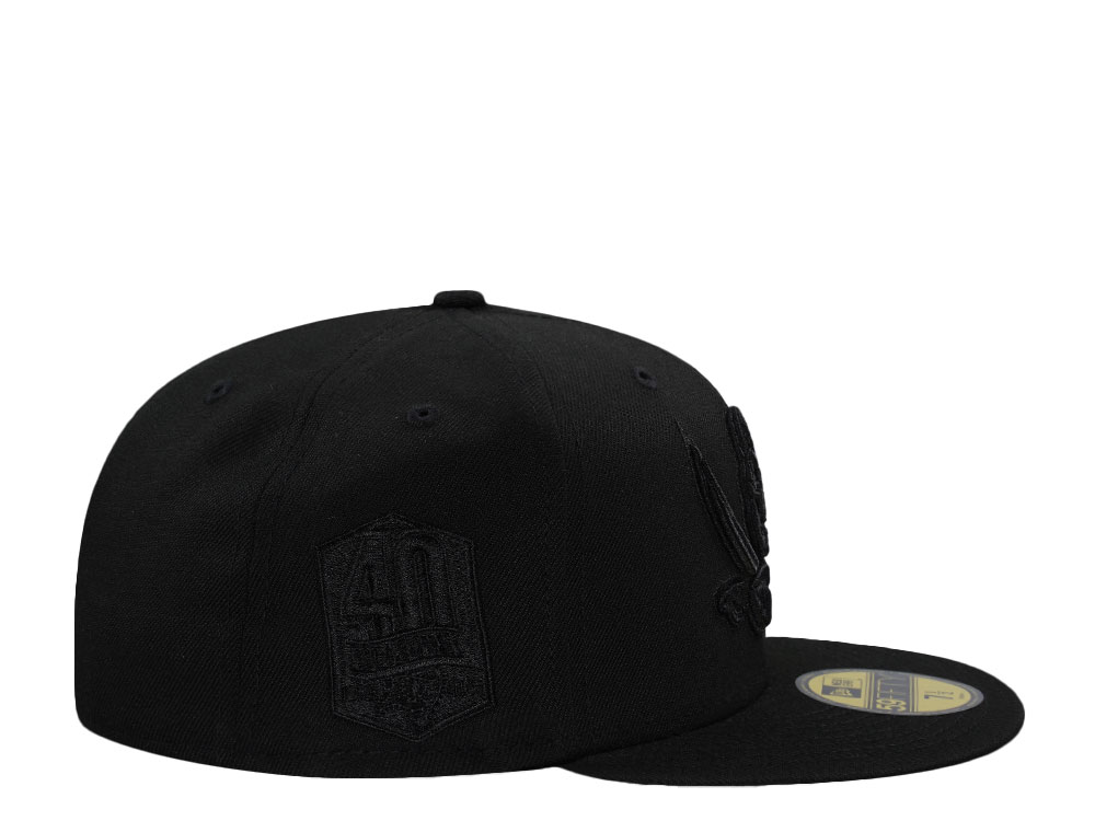 New Era Tampa Bay Buccaneers 40th Anniversary Blackout Prime Edition 59Fifty Fitted Gorra