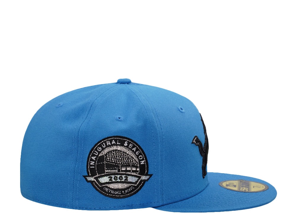 New Era Detroit Lions Inaugural Season 2002 Blue Reef Prime Edition 59Fifty Fitted Gorra