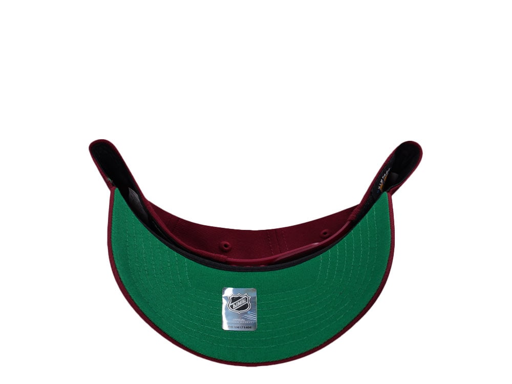 New Era Quebec Nordiques Cardinal Red Prime Edition 9Forty A Frame Snapback Gorra
