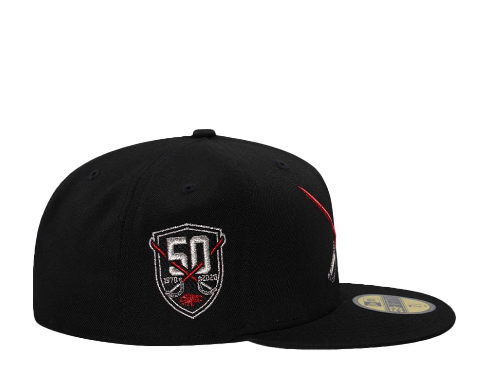New Era Buffalo Sabres 50th Anniversary Black Prime Edition 59Fifty Fitted Gorra
