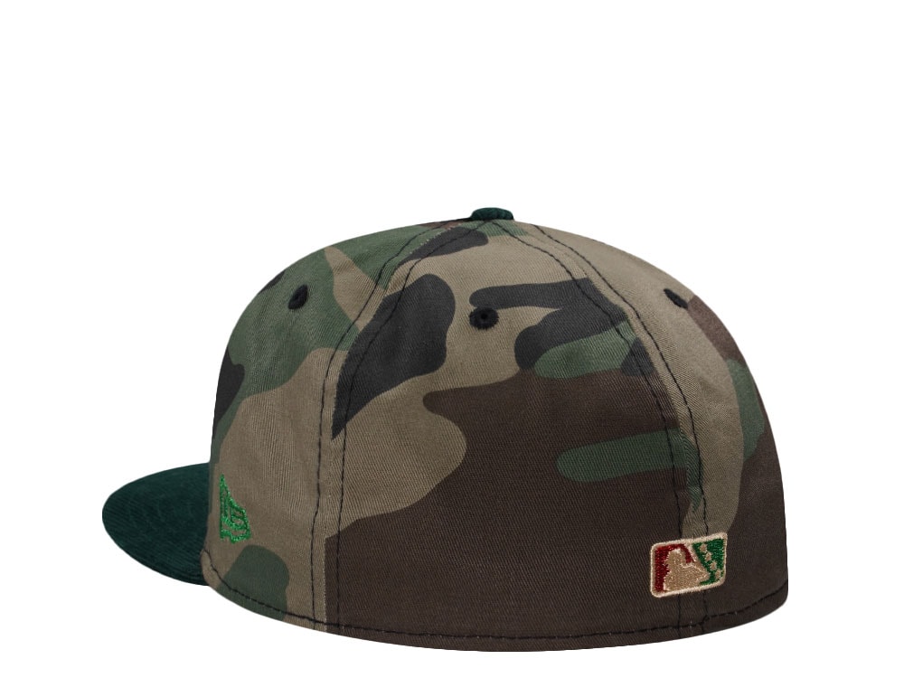 New Era Worcester Red Sox Inaugural Season 2021 Camo Two Tone Edition 59Fifty Fitted Gorra
