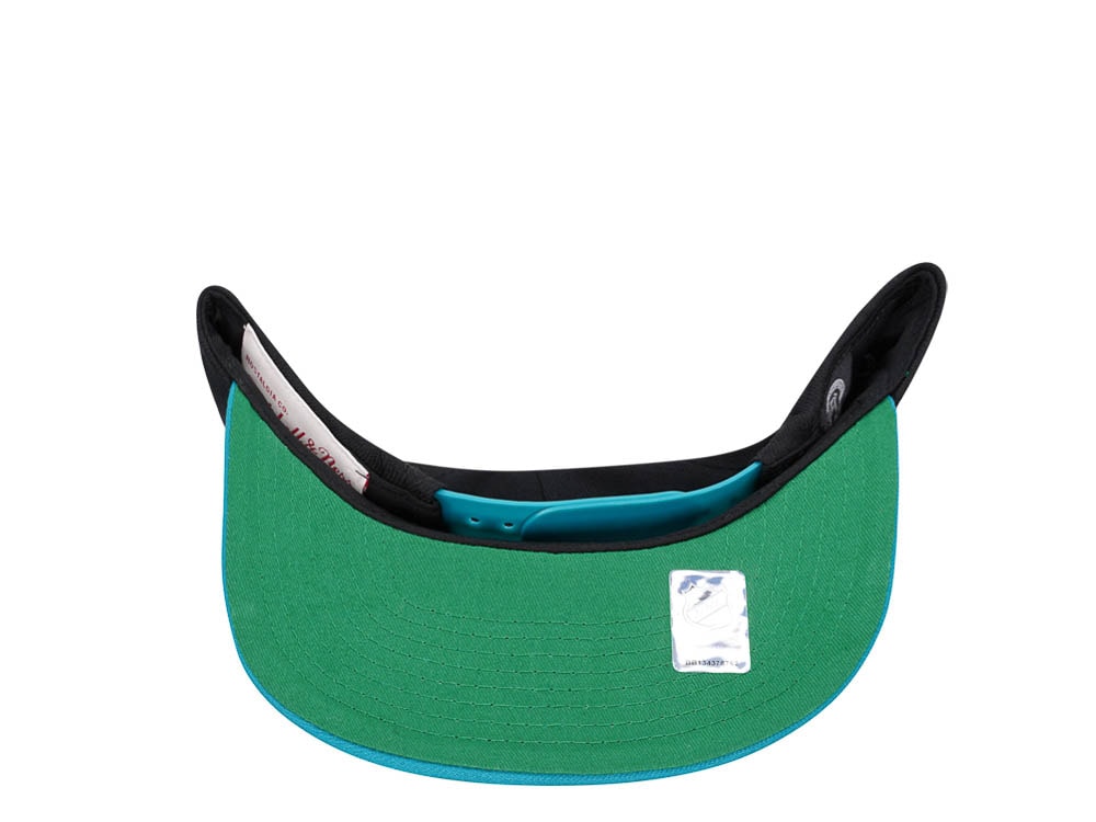 Mitchell & Ness San Jose Sharks Vintage Script Snapback Gorra