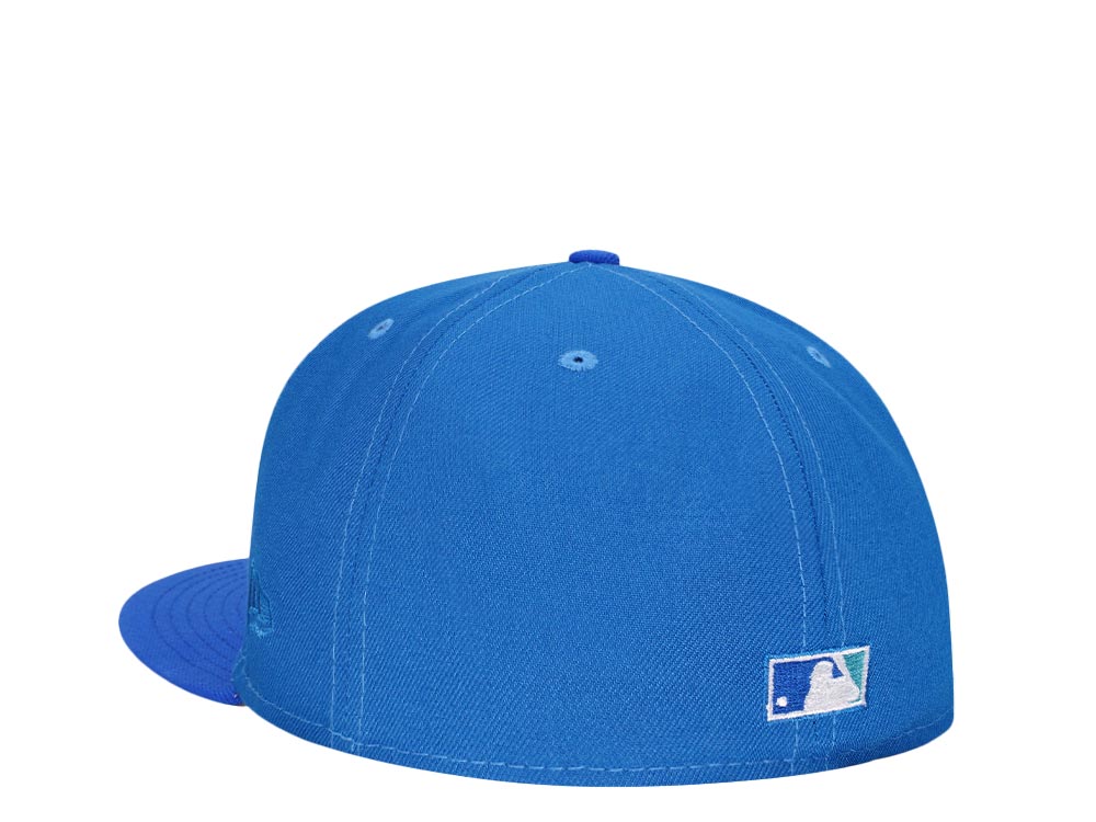 New Era Florida Marlins Inaugural Year 1993 Sneaky Blue Peach Two Tone Edition 59Fifty Fitted Gorra