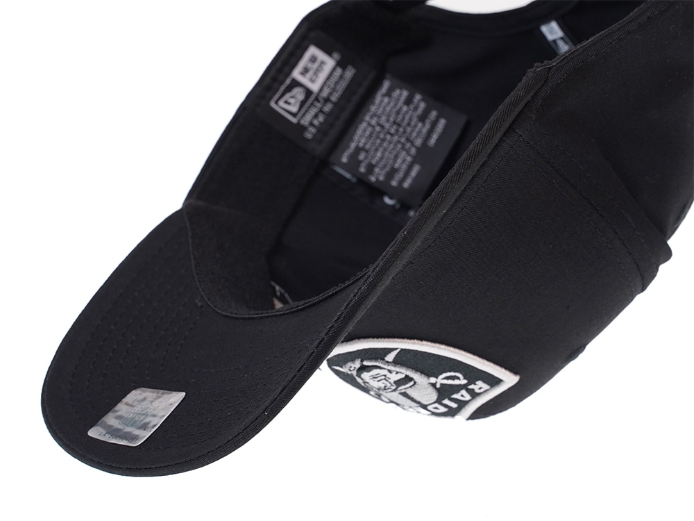 New Era Oakland Raiders Black 9Fifty Stretch Snapback Gorra