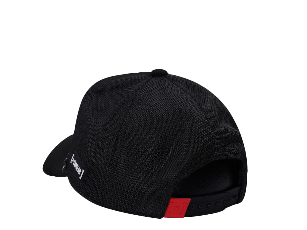 Capslab House Of The Dragon Emblem Black Trucker Snapback Gorra